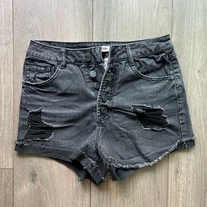 Black Refuge Shorts- Size 2